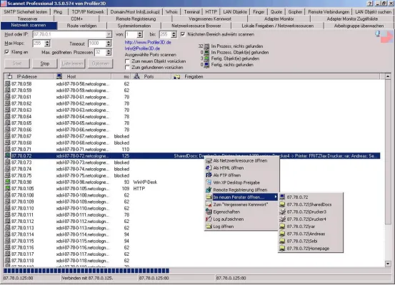 Bild: Scannet Pro 3.5: Schwachstellen- und Fehleranalyse für Administratoren im Bereich Netzwerk & Server