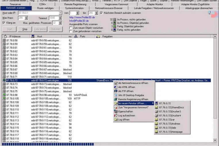 Bild: Scannet Pro 3.5: Schwachstellen- und Fehleranalyse für Administratoren im Bereich Netzwerk & Server