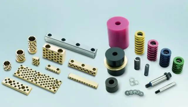 Bild: Produktneuheiten bei Meusburger Formaufbauten - Erweiterungen der Artikelgruppen Federn und Gleitelemente