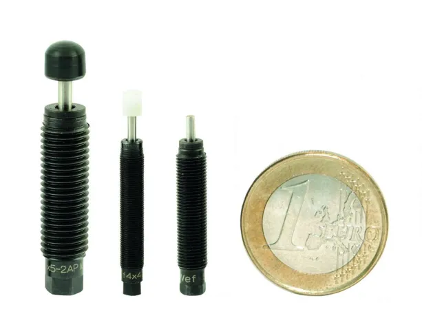 Bild: Innovative Automationslösungen mit Miniaturstoßdämpfern der Weforma Mega-Line M 4 – M 12