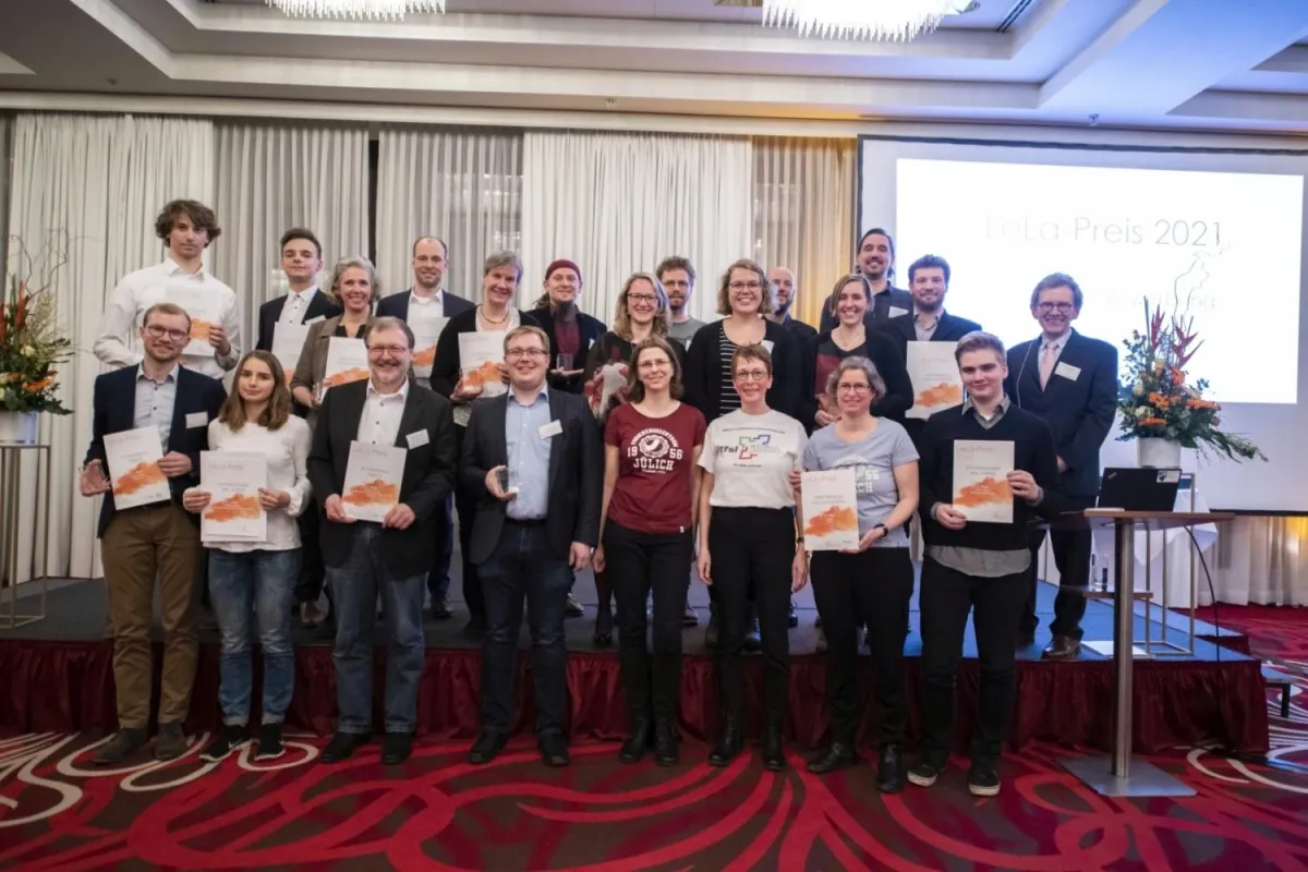 LeLa-Preis 2020 - Preisträger bei der Preisverleihung
