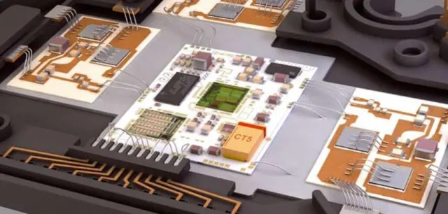 Bild: Bauteile für zukunftsträchtige Technologien im Auto