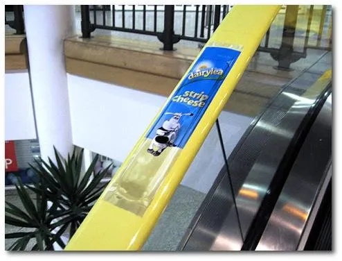 Bild: "rail ads" - das Werbemedium am Point Of Reach (POR)