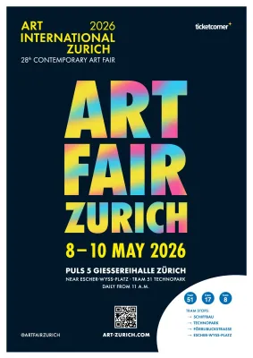 Bild: Kunstmesse Zürich 2026: Kunstmarkt, Dialog und globale Perspektiven