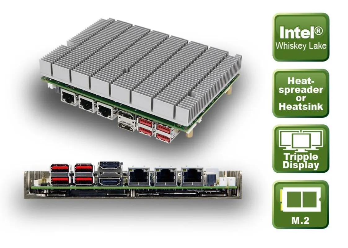 WAFER-ULT5 - Mehr Performance mit ausgereiften Whiskey Lake Prozessoren