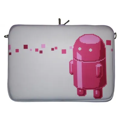 Bild: Pink Robot: Weil auch der Laptop ein elektronisches Helferlein braucht