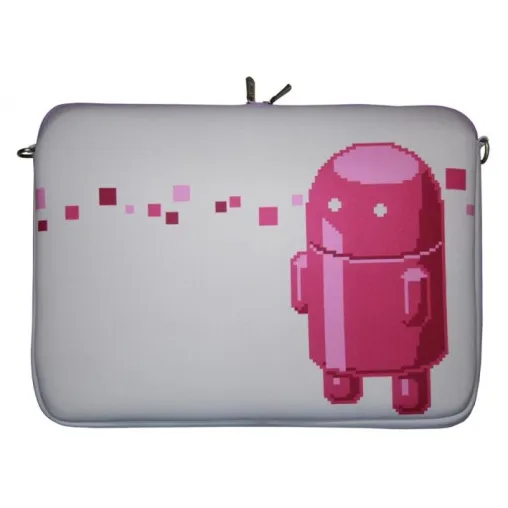 Bild: Pink Robot: Weil auch der Laptop ein elektronisches Helferlein braucht