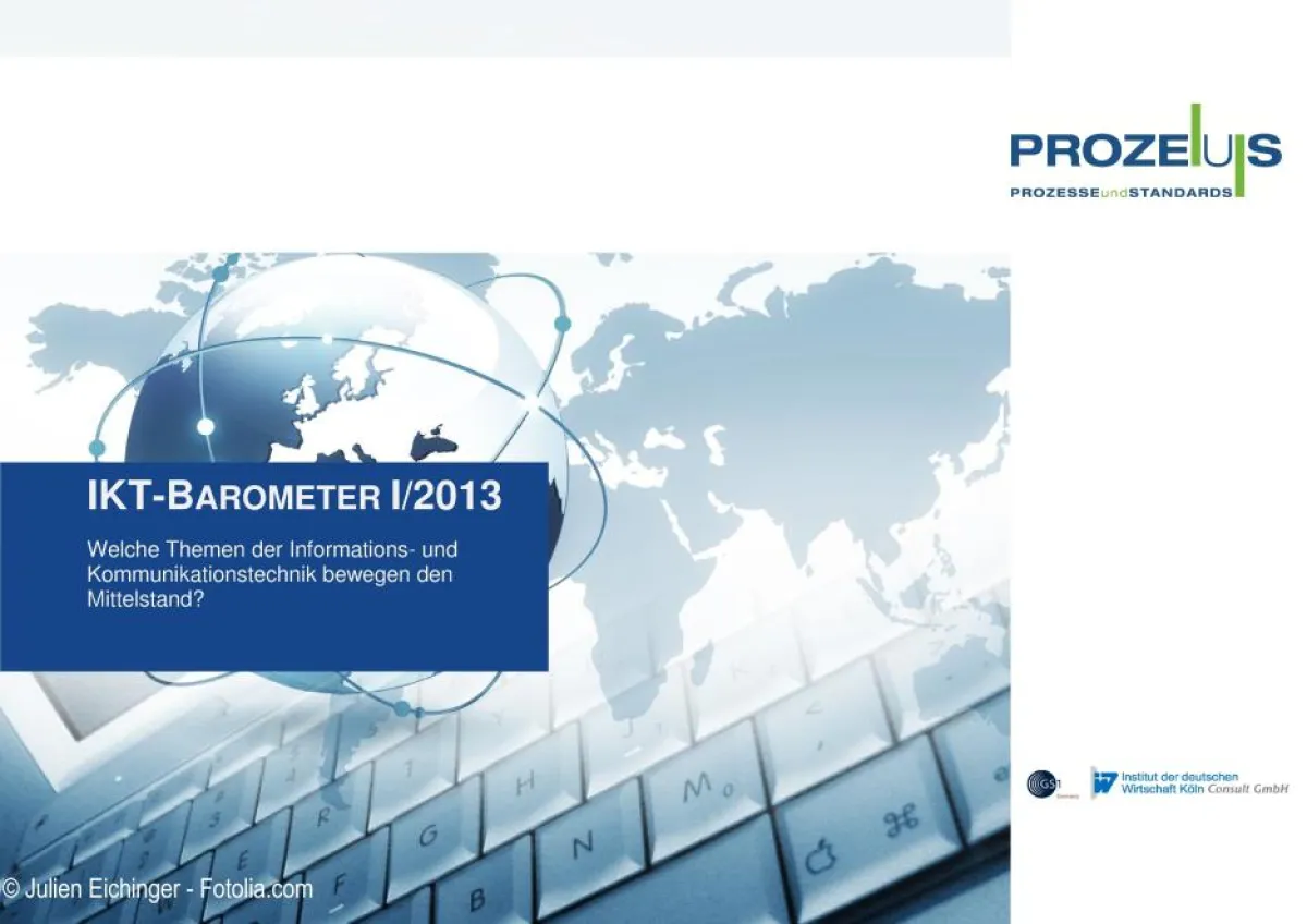 Die IT-Trends für den Mittelstand im neuen PROZEUS IKT-Barometer