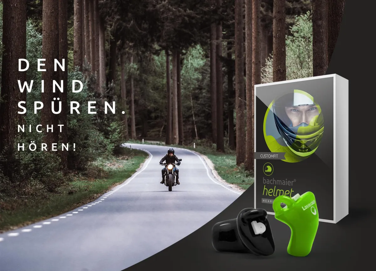 Der bachmaier® helmet: Perfekter Begleiter beim Motorradfahren. Foto: bachmaier®
