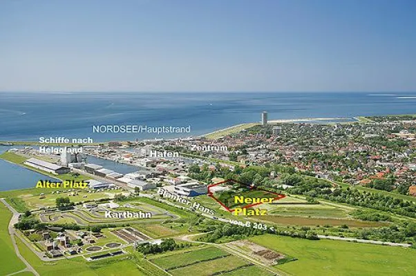 Bild: Ab Frühsommer 2007: Neuer Wohnmobil-Übernachtungsplatz in Büsum/Nordsee