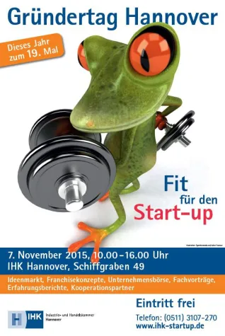 Bild: Fit für den Start-up! Gründertag Hannover am 7. November