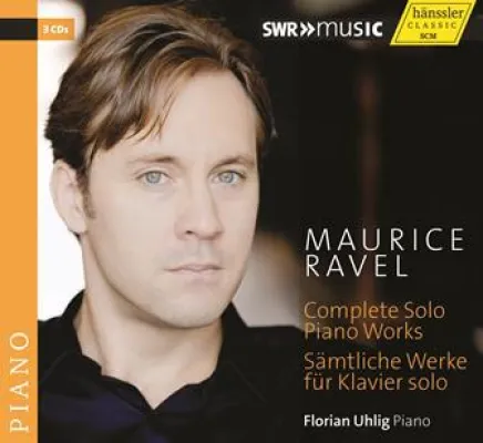 Bild: CD-Neuveröffentlichung am 11. August 2014 - Florian Uhlig: Maurice Ravel – Sämtliche Werke für Klavier solo