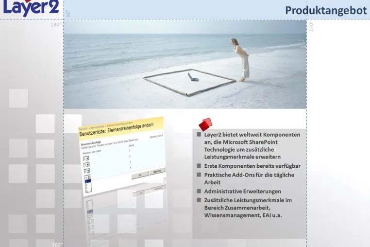 Bild: Neue Webparts von Layer2 erhöhen SharePoint-Nutzen