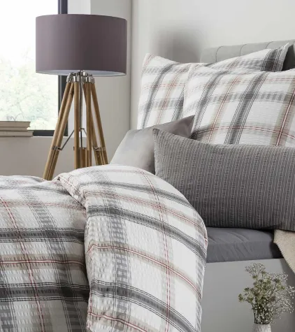 Bettwäsche aus Seersucker – bügelfrei und pflegeleicht Bild: Bettwäsche aus Seersucker – bügelfrei und pflegeleicht