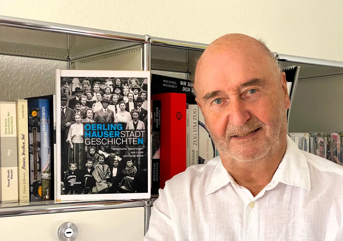 Journalist Horst Biere präsentiert sein Buch