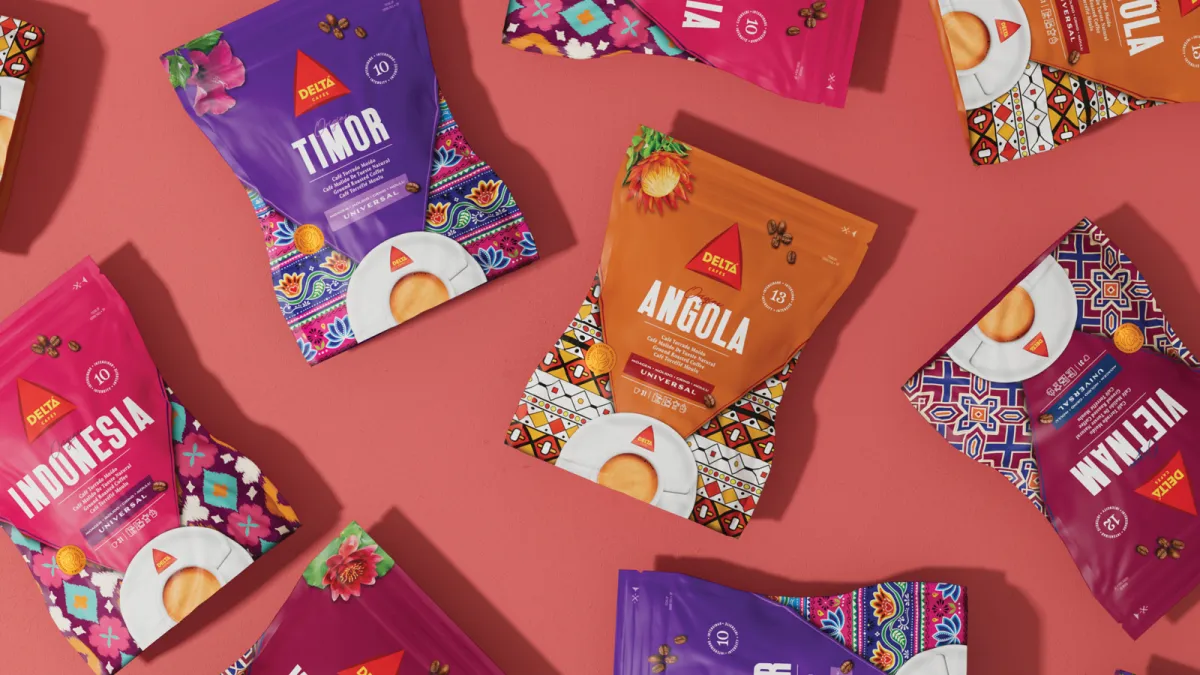 Der neue Look von Delta Cafés überzeugte die Jury – aber ebenso Konsument:innen im Supermarkt. (© Peter Schmidt Group)