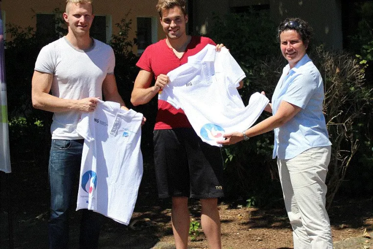 Bild: Maximilian Mral und Erik Steinhagen starten bei den EUSA-Games