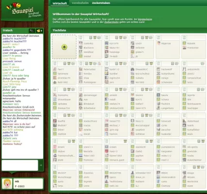 Bild: In Lederhose vor dem Laptop