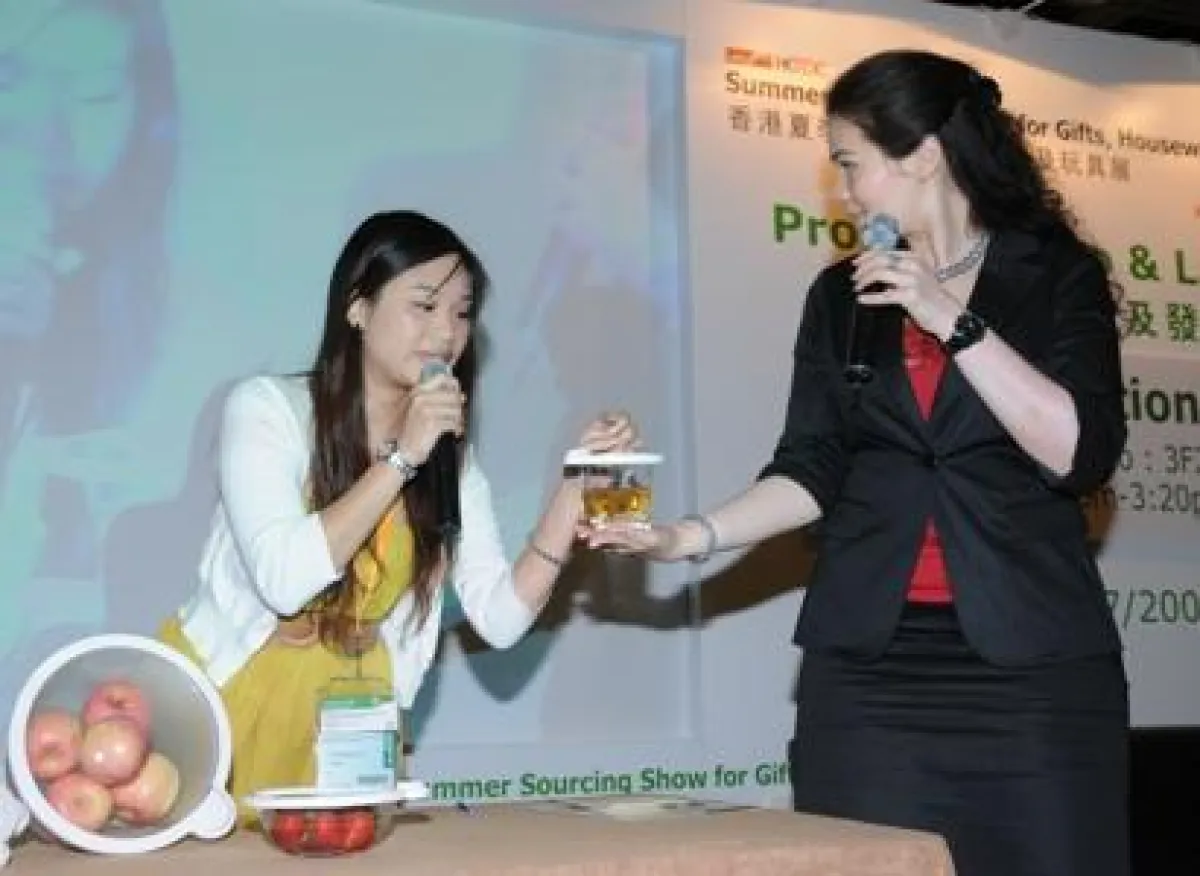 Ay International Co. Ltd. stellte den MAGICAP auf der Summer Sourcing Show vor. Foto: HKTDC