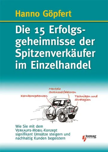 Buchveröffentlichung "Die 15 Erfolgsgeheimnisse der Spitzenverkäufer im Einzelhandel" Bild: Buchveröffentlichung "Die 15 Erfolgsgeheimnisse der Spitzenverkäufer im Einzelhandel"