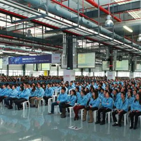 Bild: VOK DAMS China unterstützt Bosch beim TownHall Meeting 2013