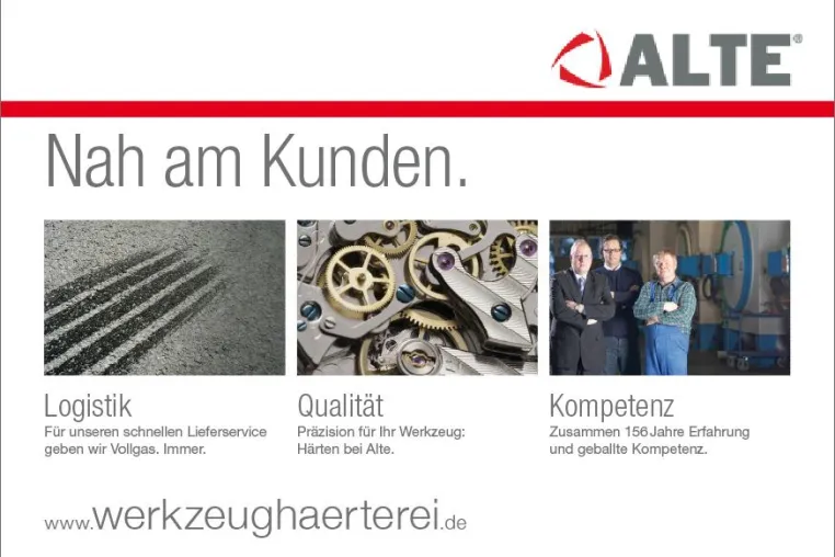 Bild: Nah am Kunden: Wärmebehandlung von Werkzeugteilen bei ALTE