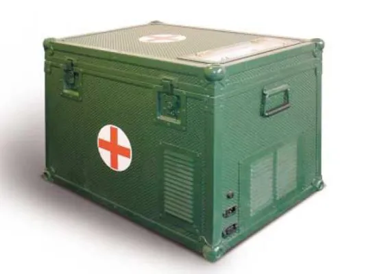 Autoregulative Transportboxen MX45 und MX75 für den Militärbereich Bild: Autoregulative Transportboxen MX45 und MX75 für den Militärbereich