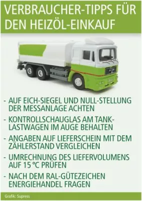 Bild: Verbraucher-Tipps für den Heizöl-Einkauf