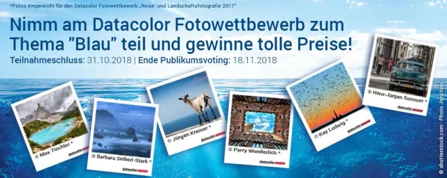 Datacolor startet Fotowettbewerb zum Thema „Blau“ Bild: Datacolor startet Fotowettbewerb zum Thema „Blau“