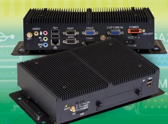 Robuster Box-PC mit Digital-Videorecorder (DVR) Bild: Robuster Box-PC mit Digital-Videorecorder (DVR)