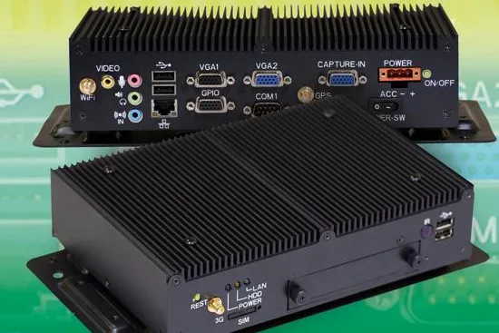 Bild: Robuster Box-PC mit Digital-Videorecorder (DVR)