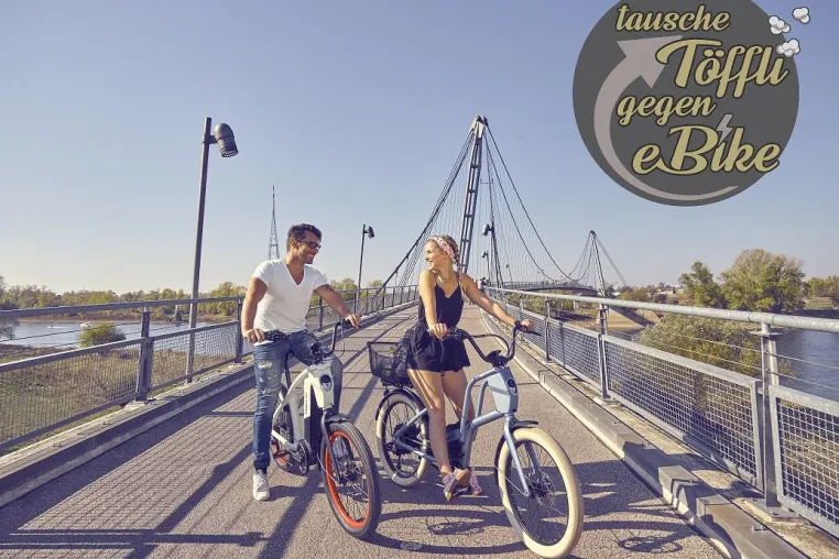 Bild: Tausche Töffli gegen E-Bike!