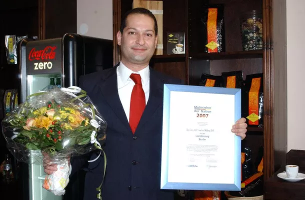 Bild: Mittelstandswettbewerb Mutmacher der Nation nominiert Moema Espresso Republic für den Landessieg in Berlin