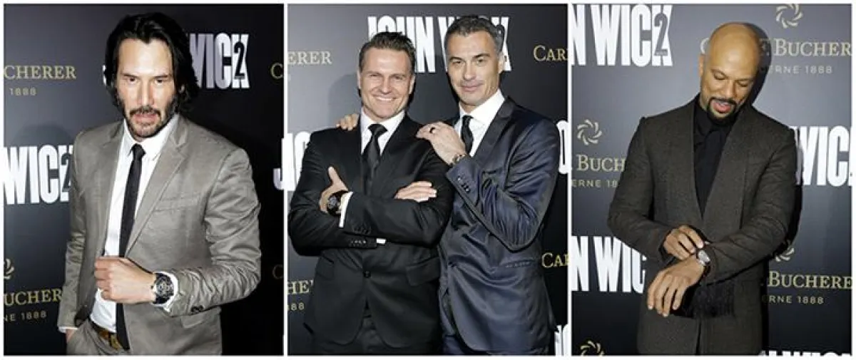 Keanu Reeves, Sascha Moeri, Chad Stahelski, Common