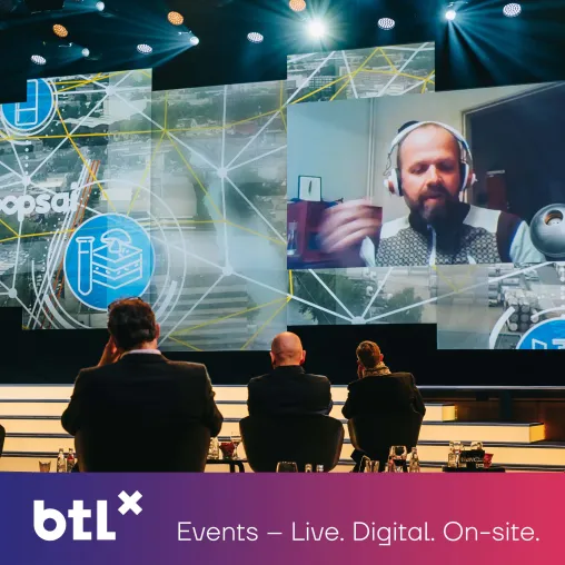 Hybrid-Event – was bedeutet das eigentlich? Bild: Hybrid-Event – was bedeutet das eigentlich?