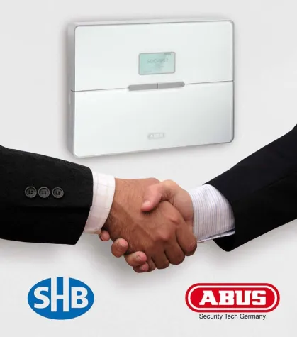 Bild: ABUS Security-Center und die SHB Allgemeine Versicherung VVaG starten Kooperation
