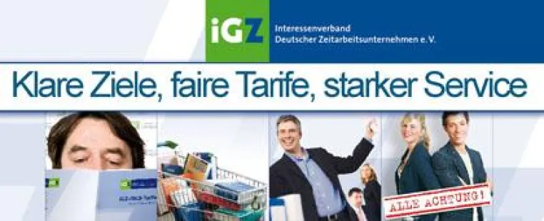 Bild: Stolz (iGZ): „Zeitarbeits-Chancen sind viel größer als die Risiken“