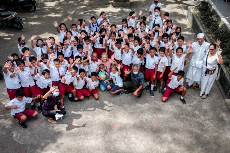 Bild: BLOOM Hilfsprojekt für Schulkinder in Indonesien 