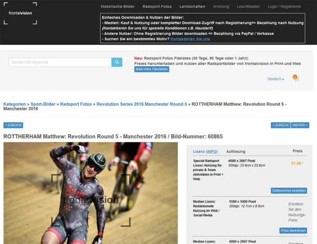Bild: Bildagentur frontalvision.com mit neuer Preisstruktur