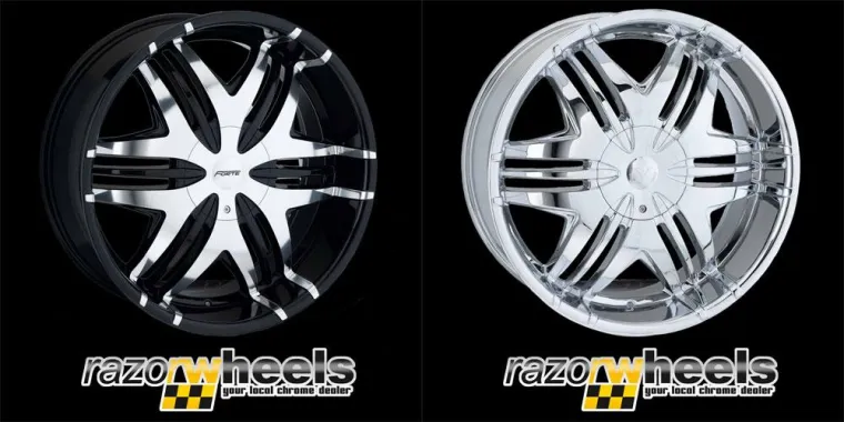 Bild: Chromfelgen mit Tüv Gutachten