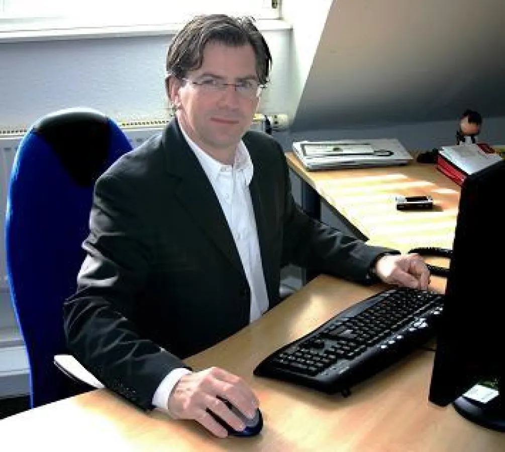 Geschäftsführer Fred Benz