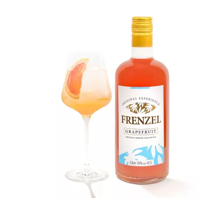 Bild: Sonnenstrahlen im Glas: FRENZEL Grapefruit - der perfekte Aperitif für die ersten Terrassenabende
