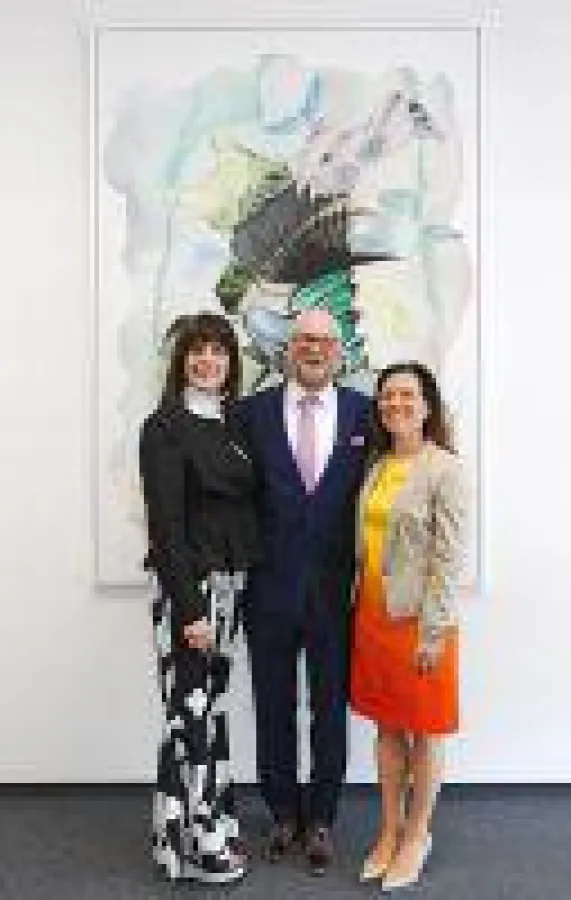 Feierliche Vernissage mit Christa Winter, Heinz Wurzel und Dr. Julia Duwe