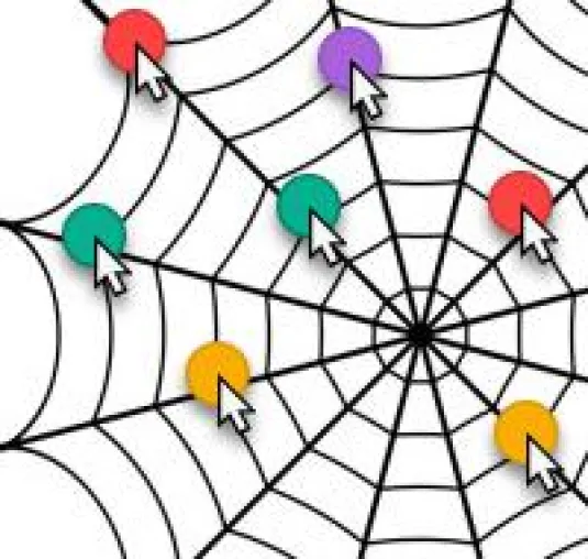 Bild: netspinning - So verfangen sich Kunden ins Netz