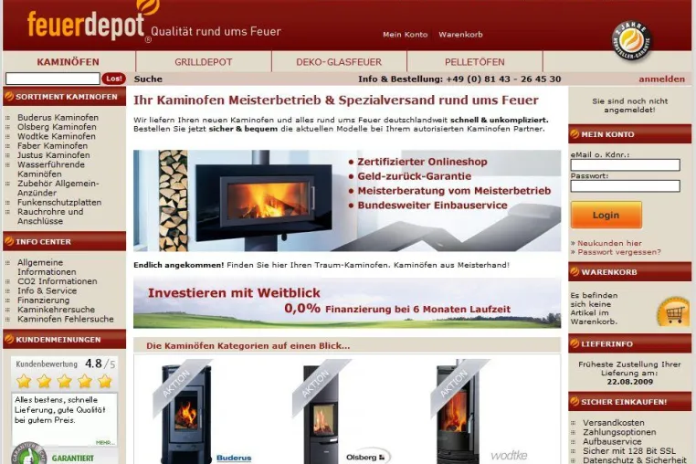 Feuerdepot.de über Kaminöfen und Wellness in den eigenen Wänden Bild: Feuerdepot.de über Kaminöfen und Wellness in den eigenen Wänden