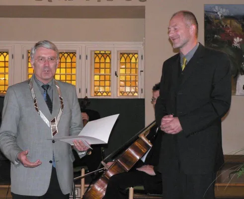 Kulturpreis 2008 der Stadt Wernigerode geht an Historiker Uwe Lagatz Bild: Kulturpreis 2008 der Stadt Wernigerode geht an Historiker Uwe Lagatz