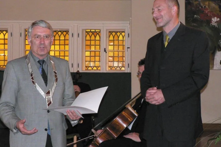 Kulturpreis 2008 der Stadt Wernigerode geht an Historiker Uwe Lagatz Bild: Kulturpreis 2008 der Stadt Wernigerode geht an Historiker Uwe Lagatz