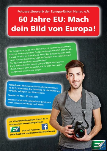 Bild: Europa-Union Hanau startet Fotowettbewerb „Mach dein Bild von Europa!“