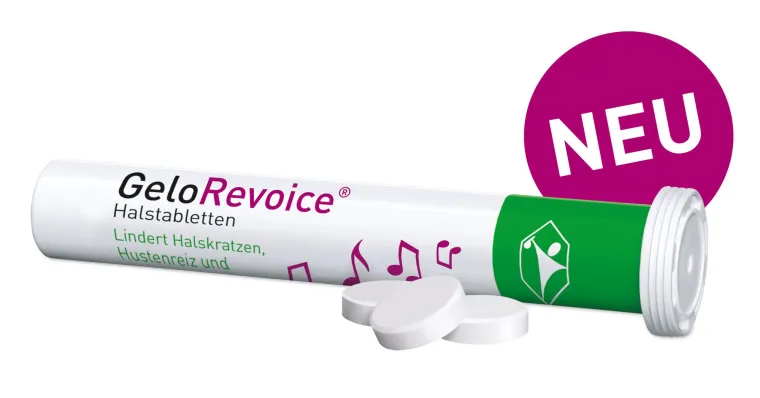Aus dem GeloRevoice®-Trio wird ein Quartett Bild: Aus dem GeloRevoice®-Trio wird ein Quartett