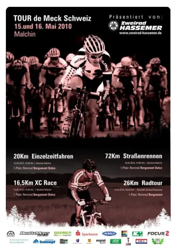 Bild: „Tour de Meck-Schweiz“ - Mitte Mai steigt zweite Auflage